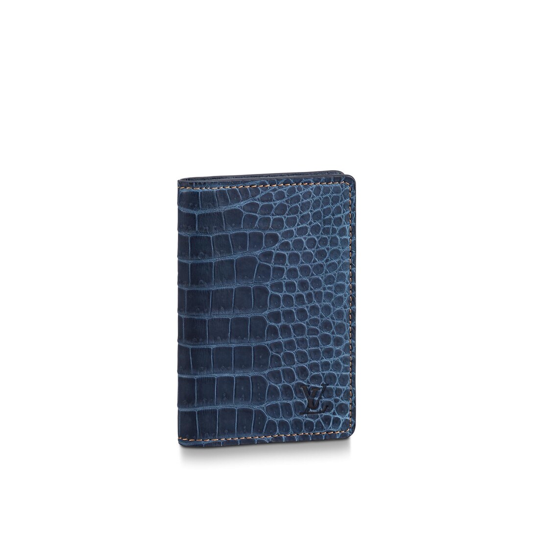 Pocket Organizer - Luxury Exotic Leather Wallets - Wallets and
